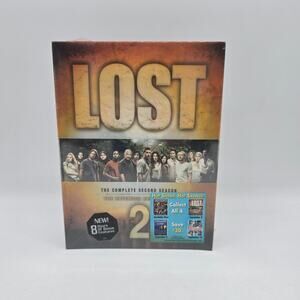 Lost Season 2 The Complete Second Season TV Series DVD 7 Discs Bonus Features